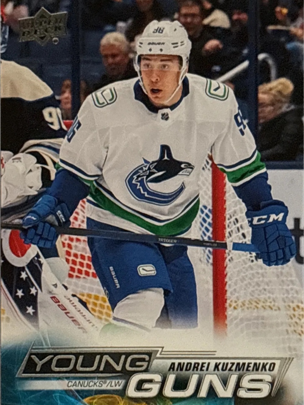 Upper Deck Young Guns Andrei Kuzmenko Hockey Trading Card